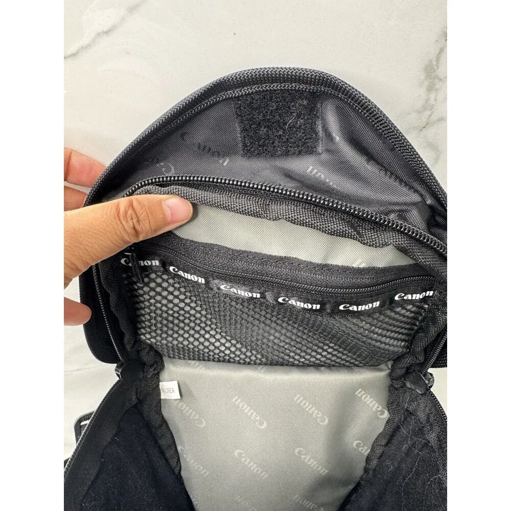Canon Zoom Pack 1000 Camera Bag Top-Load Holster Crossbody Shoulder Case Black